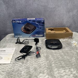 Vintage Sony Car Discman Compact Disk Player D-824K Needs New Laser Head